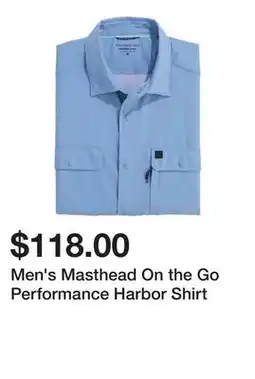 Belk Men's Masthead On the Go Performance Harbor Shirt offer