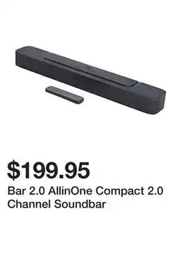 Belk Bar 2.0 AllinOne Compact 2.0 Channel Soundbar offer