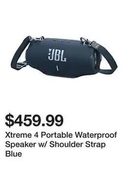Belk Xtreme 4 Portable Waterproof Speaker w/ Shoulder Strap Blue offer