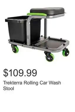 Costco Trekterra Rolling Car Wash Stool offer
