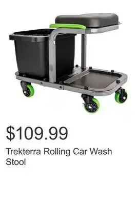 Costco Trekterra Rolling Car Wash Stool offer