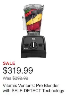 Costco Vitamix Venturist Pro Blender with SELF-DETECT Technology offer