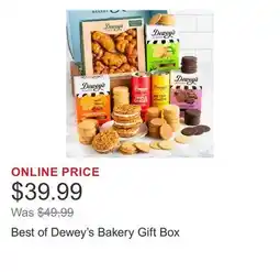 Costco Best of Dewey's Bakery Gift Box offer