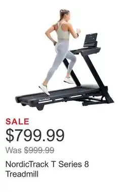 Costco NordicTrack T Series 8 Treadmill offer