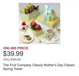 Costco The Fruit Company Classic Mother's Day Classic Spring Tower offer