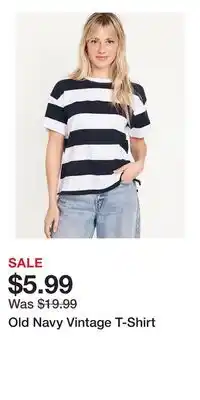 Old Navy Old Navy Vintage T-Shirt offer