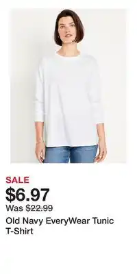 Old Navy Old Navy EveryWear Tunic T-Shirt offer