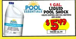 Ollie's LIQUID POOL SHOCK offer