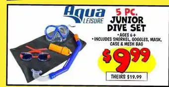 Ollie's JUNIOR DIVE SET offer