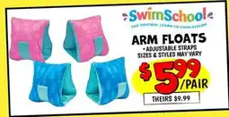 Ollie's ARM FLOATS offer