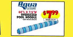 Ollie's OVERSIZED POOL NOODLE offer