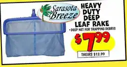 Ollie's HEAVY DUTY DEEP LEAF RAKE offer