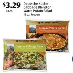 Aldi Cabbage Blend or Warm Potato Salad offer