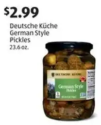 Aldi German Style Pickles offer
