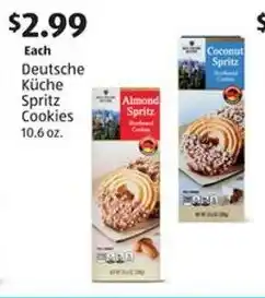 Aldi Spritz Cookies offer