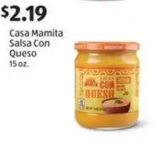 Aldi Casa Mamita Salsa Con Queso offer