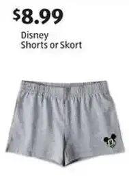 Aldi Disney Shorts or Skort offer