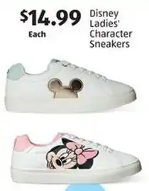 Aldi Disney Ladies' Character Sneakers offer