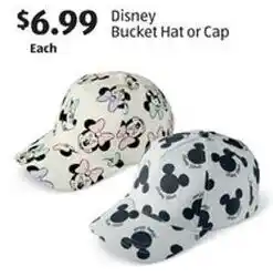Aldi Disney Bucket Hat or Cap offer