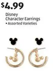 Aldi Disney Character Earrings offer