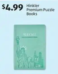 Aldi Hinkler Premium Puzzle Books offer