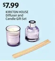 Aldi KIRKTON HOUSE Diffuser and Candle Gift Set offer