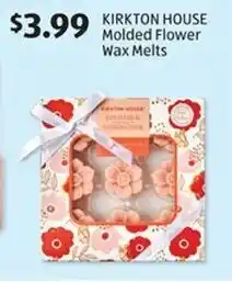 Aldi KIRKTON HOUSE Molded Flower Wax Melts offer
