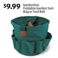 Aldi Gardenline Foldable Garden Tool Bag or Tool Belt offer