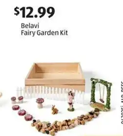 Aldi Belavi Fairy Garden Kit offer