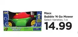 Food 4 Less Maxx Bubble'N Go Mower offer
