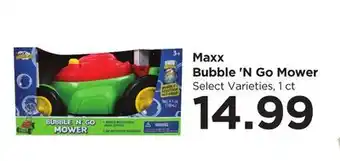 Food 4 Less Maxx Bubble'N Go Mower offer