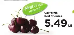 Food 4 Less California Red Cherries offer