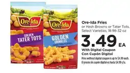 Food 4 Less Ore-Ida Fries or Hash Browns offer