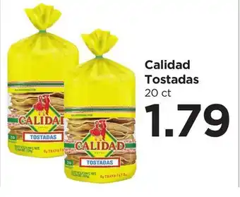 Food 4 Less Calidad Tostadas offer