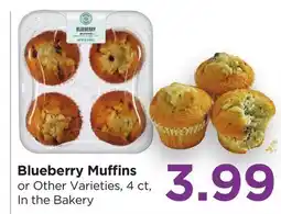 Food 4 Less Blueberry Muffins offer