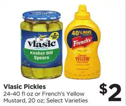 Food 4 Less Vlasic Pickles offer