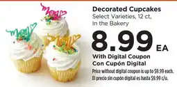 Food 4 Less Decorated Cupcakes offer