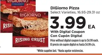 Food 4 Less DiGiorno Pizza offer