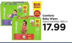 Food 4 Less Comforts Baby Wipes offer