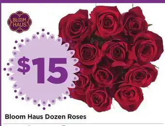 Food 4 Less Bloom Haus Dozen Roses offer