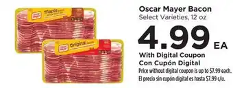 Food 4 Less Oscar Mayer Bacon offer