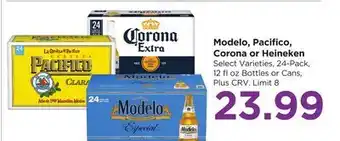 Food 4 Less Modelo, Pacifico, Corona or Heineken offer
