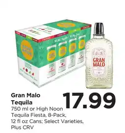 Food 4 Less Gran Malo Tequila offer