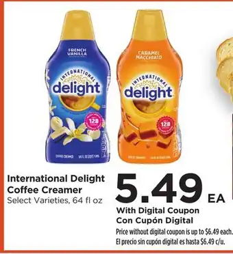 Food 4 Less International Delight Coffee Creamer offer