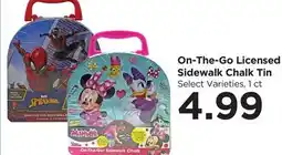 Food 4 Less On-The-Go Licensed Sidewalk Chalk Tin offer