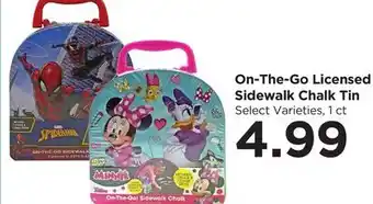 Food 4 Less On-The-Go Licensed Sidewalk Chalk Tin offer