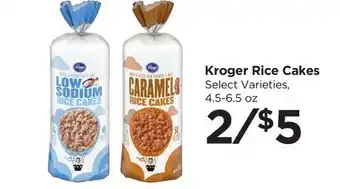 Food 4 Less Kroger Rice Cakes offer