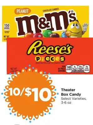Food 4 Less Theater Box Candy offer