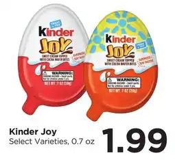 Food 4 Less Kinder Joy offer