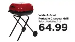 Food 4 Less Walk-A-Bout Portable Charcoal Grill offer